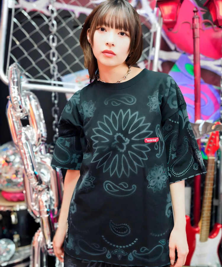 JACKROSE(ジャックローズ) |【GALFY×GALLIS ADDICTION】安定の別注キラキラ犬SS Tee(MENS)
