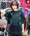 JACKROSE(ジャックローズ) |【GALFY×GALLIS ADDICTION】安定の別注キラキラ犬SS Tee(MENS)