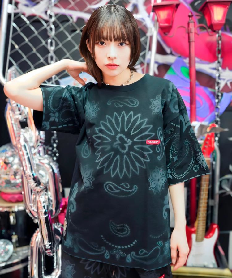 JACKROSE(ジャックローズ) |【GALFY×GALLIS ADDICTION】安定の別注キラキラ犬SS Tee(MENS)