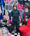 JACKROSE(ジャックローズ) |【GALFY×GALLIS ADDICTION】安定の別注キラキラ犬SS Tee(MENS)