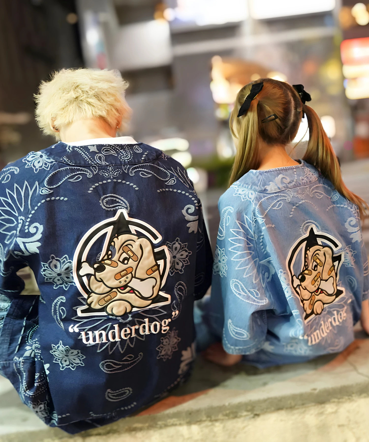 JACKROSE(ジャックローズ) |【GALFY×GALLIS ADDICTION】安定の別注デニムベースボールSSシャツ(MENS)