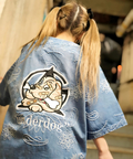 JACKROSE(ジャックローズ) |【GALFY×GALLIS ADDICTION】安定の別注デニムベースボールSSシャツ(MENS)