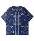 JACKROSE(ジャックローズ) |【GALFY×GALLIS ADDICTION】安定の別注デニムベースボールSSシャツ(MENS)