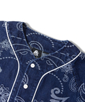 JACKROSE(ジャックローズ) |【GALFY×GALLIS ADDICTION】安定の別注デニムベースボールSSシャツ(MENS)