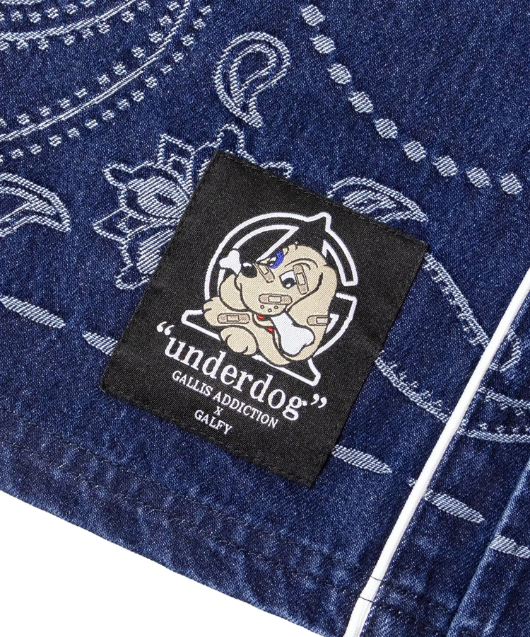 JACKROSE(ジャックローズ) |【GALFY×GALLIS ADDICTION】安定の別注デニムベースボールSSシャツ(MENS)
