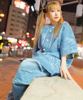JACKROSE(ジャックローズ) |【GALFY×GALLIS ADDICTION】安定の別注デニムベースボールSSシャツ(MENS)