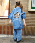 JACKROSE(ジャックローズ) |【GALFY×GALLIS ADDICTION】安定の別注デニムベースボールSSシャツ(MENS)