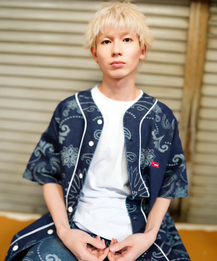 JACKROSE(ジャックローズ) |【GALFY×GALLIS ADDICTION】安定の別注デニムベースボールSSシャツ(MENS)