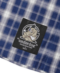 JACKROSE(ジャックローズ) |【GALFY×GALLIS ADDICTION】安心の十字架キラキラチェックSSシャツ(MENS)