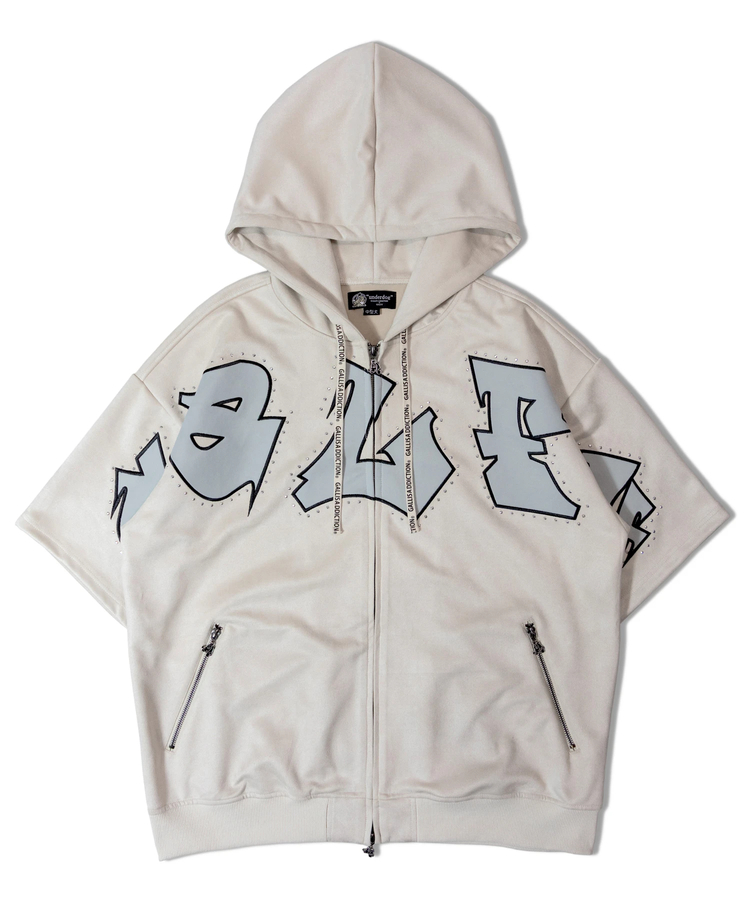 JACKROSE(ジャックローズ) |【GALFY×GALLIS ADDICTION】スウェードキラキラ半袖SETUP(MENS)