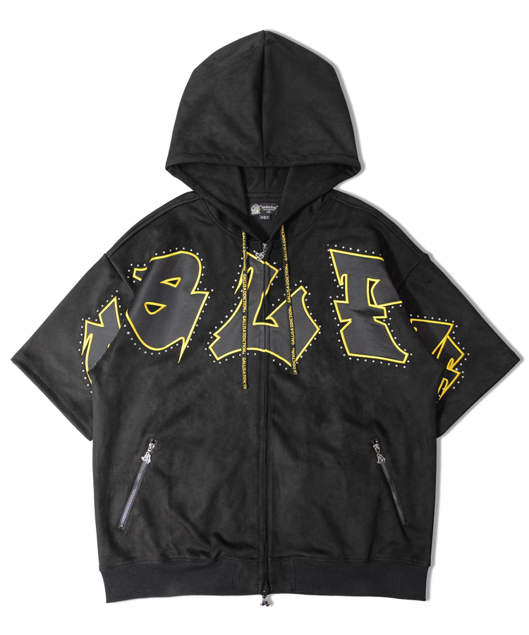 JACKROSE(ジャックローズ) |【GALFY×GALLIS ADDICTION】スウェードキラキラ半袖SETUP(MENS)