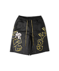JACKROSE(ジャックローズ) |【GALFY×GALLIS ADDICTION】スウェードキラキラ半袖SETUP(MENS)
