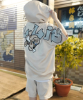 JACKROSE(ジャックローズ) |【GALFY×GALLIS ADDICTION】スウェードキラキラ半袖SETUP(MENS)