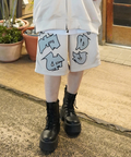 JACKROSE(ジャックローズ) |【GALFY×GALLIS ADDICTION】スウェードキラキラ半袖SETUP(MENS)