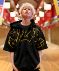 JACKROSE(ジャックローズ) |【GALFY×GALLIS ADDICTION】スウェードキラキラ半袖SETUP(MENS)