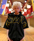 JACKROSE(ジャックローズ) |【GALFY×GALLIS ADDICTION】スウェードキラキラ半袖SETUP(MENS)