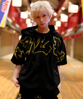 JACKROSE(ジャックローズ) |【GALFY×GALLIS ADDICTION】スウェードキラキラ半袖SETUP(MENS)