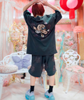 JACKROSE(ジャックローズ) |【GALFY×GALLIS ADDICTION】安心の十字架キラキラ半袖SETUP(MENS)