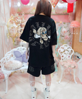 JACKROSE(ジャックローズ) |【GALFY×GALLIS ADDICTION】安心の十字架キラキラ半袖SETUP(MENS)
