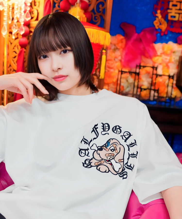 JACKROSE(ジャックローズ) |【GALFY×GALLIS ADDICTION】安心のサークルロゴSS Tee(MENS/WOMENS)