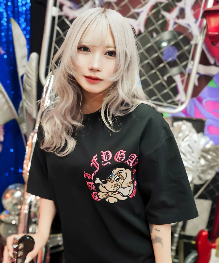 JACKROSE(ジャックローズ) |【GALFY×GALLIS ADDICTION】安心のサークルロゴSS Tee(MENS/WOMENS)