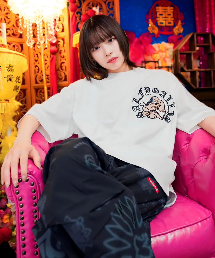 JACKROSE(ジャックローズ) |【GALFY×GALLIS ADDICTION】安心のサークルロゴSS Tee(MENS/WOMENS)