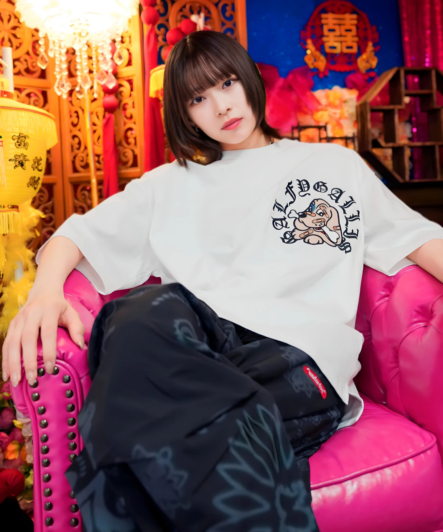 GALFY×GALLIS ADDICTION】安心のサークルロゴSS Tee(MENS/WOMENS
