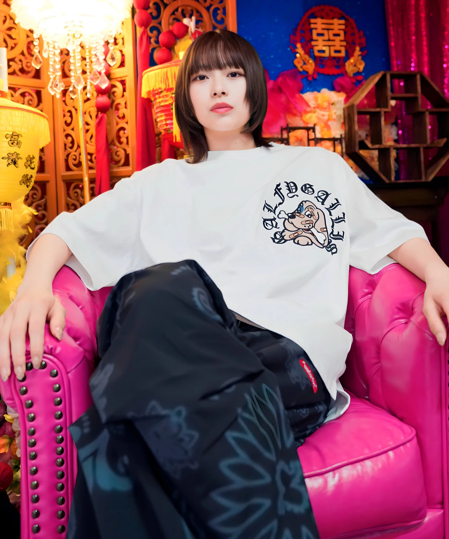 GALFY×GALLIS ADDICTION】安心のサークルロゴSS Tee(MENS/WOMENS