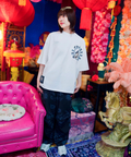 JACKROSE(ジャックローズ) |【GALFY×GALLIS ADDICTION】安心のサークルロゴSS Tee(MENS/WOMENS)