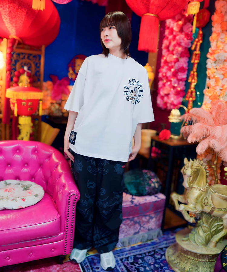 JACKROSE(ジャックローズ) |【GALFY×GALLIS ADDICTION】安心のサークルロゴSS Tee(MENS/WOMENS)