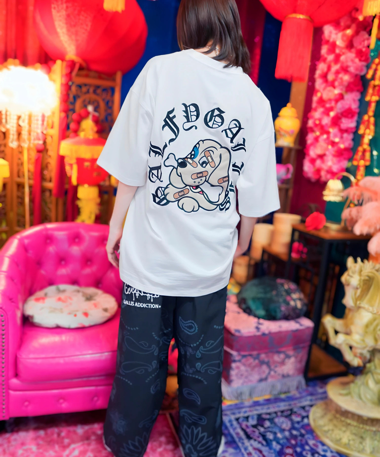 JACKROSE(ジャックローズ) |【GALFY×GALLIS ADDICTION】安心のサークルロゴSS Tee(MENS/WOMENS)