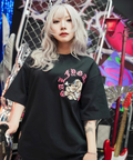 JACKROSE(ジャックローズ) |【GALFY×GALLIS ADDICTION】安心のサークルロゴSS Tee(MENS/WOMENS)