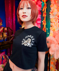JACKROSE(ジャックローズ) |【GALFY×GALLIS ADDICTION】安心のサークルロゴSS Tee(MENS/WOMENS)
