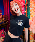 JACKROSE(ジャックローズ) |【GALFY×GALLIS ADDICTION】安心のサークルロゴSS Tee(MENS/WOMENS)