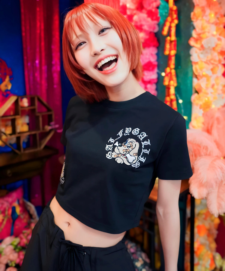 JACKROSE(ジャックローズ) |【GALFY×GALLIS ADDICTION】安心のサークルロゴSS Tee(MENS/WOMENS)