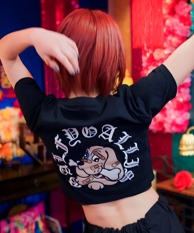 JACKROSE(ジャックローズ) |【GALFY×GALLIS ADDICTION】安心のサークルロゴSS Tee(MENS/WOMENS)