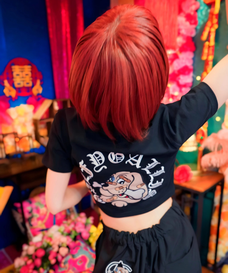 JACKROSE(ジャックローズ) |【GALFY×GALLIS ADDICTION】安心のサークルロゴSS Tee(MENS/WOMENS)