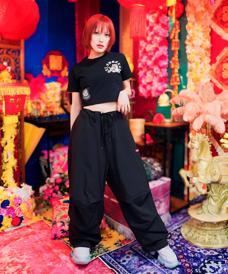 JACKROSE(ジャックローズ) |【GALFY×GALLIS ADDICTION】安心のサークルロゴSS Tee(MENS/WOMENS)