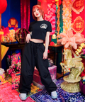 JACKROSE(ジャックローズ) |【GALFY×GALLIS ADDICTION】安心のサークルロゴSS Tee(MENS/WOMENS)