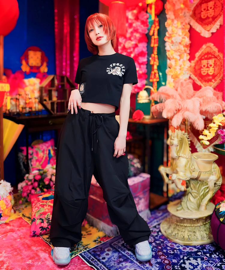 JACKROSE(ジャックローズ) |【GALFY×GALLIS ADDICTION】安心のサークルロゴSS Tee(MENS/WOMENS)