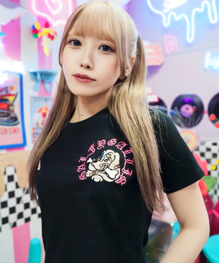 JACKROSE(ジャックローズ) |【GALFY×GALLIS ADDICTION】安心のサークルロゴSS Tee(MENS/WOMENS)