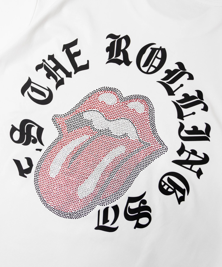 JACKROSE(ジャックローズ) |【The Rolling Stones×JACKROSE】 シルケット天竺・リップス&タン・ラインストーンSSTEE(MENS)