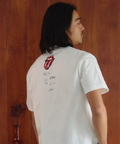 JACKROSE(ジャックローズ) |【The Rolling Stones×JACKROSE】 シルケット天竺・ロゴ・ラインストーンSSTEE(MENS)
