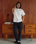 JACKROSE(ジャックローズ) |【The Rolling Stones×JACKROSE】 シルケット天竺・ロゴ・ラインストーンSSTEE(MENS)