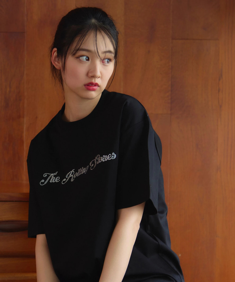 JACKROSE(ジャックローズ) |【The Rolling Stones×JACKROSE】 シルケット天竺・ロゴ・ラインストーンSSTEE(MENS)