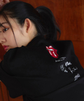 JACKROSE(ジャックローズ) |【The Rolling Stones×JACKROSE】 シルケット天竺・ロゴ・ラインストーンSSTEE(MENS)