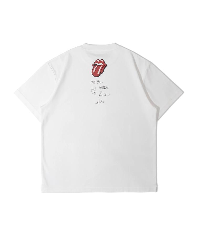 JACKROSE(ジャックローズ) |【The Rolling Stones×JACKROSE】 シルケット天竺・ロゴ・ラインストーンSSTEE(MENS)