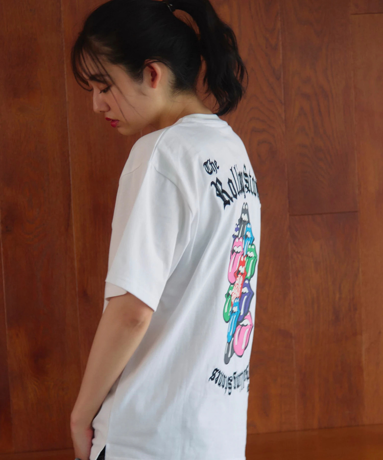 JACKROSE(ジャックローズ) |【The Rolling Stones×JACKROSE】カラーリップス&タン SSTEE(MENS)