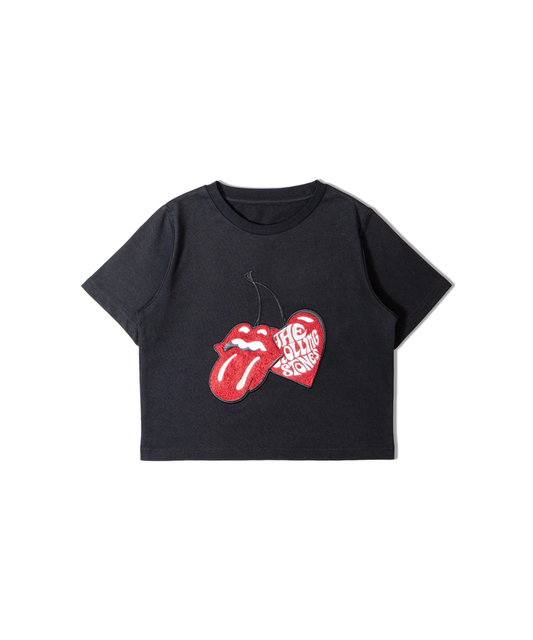 JACKROSE(ジャックローズ) |【The Rolling Stones×JACKROSE】サクランボ・リップス&タン クロップド丈 SSTEE(WOMENS)