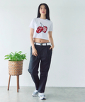 JACKROSE(ジャックローズ) |【The Rolling Stones×JACKROSE】サクランボ・リップス&タン クロップド丈 SSTEE(WOMENS)